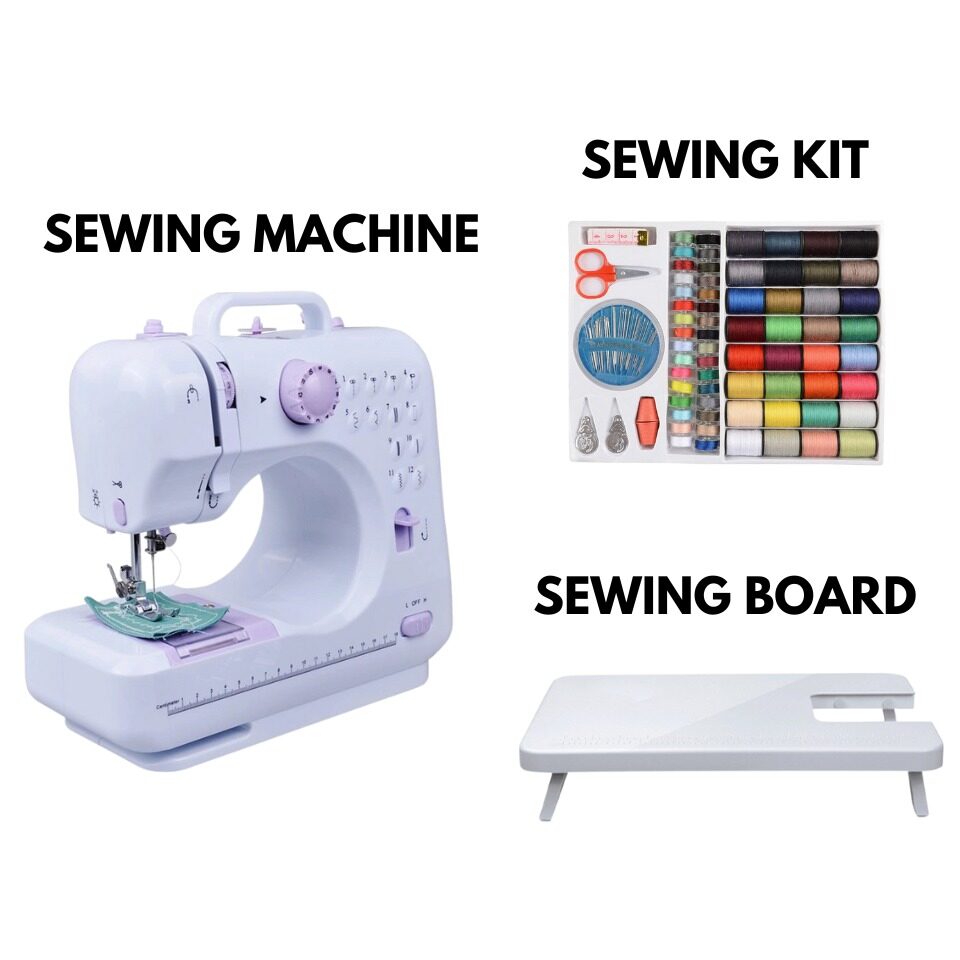 GetGadget⚙ 2024 Mini Sewing Machine FHSM 505A Pro Upgraded 12 Sewing ...