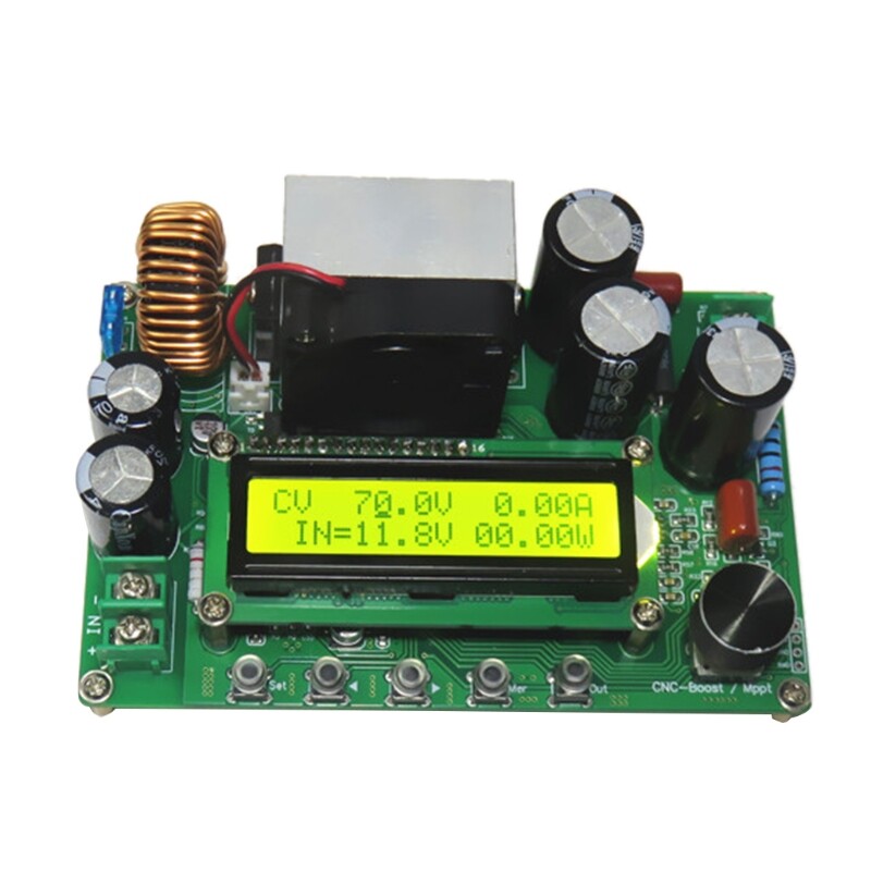 Dpx800s dc-dc adjustable boost converter module high efficiency voltage converter 12v~120v 12a power converter