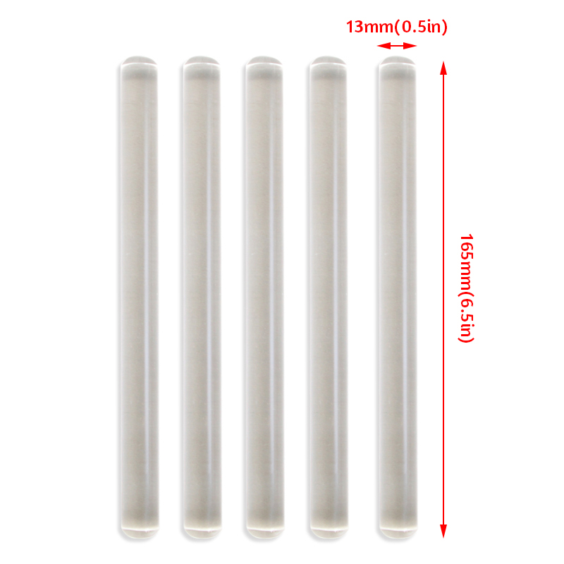 Houseeker Acrylic Cán Pin Kẹo Mềm Trang Trí Bánh Bột Con Lăn Dụng Cụ Nấu Nướng