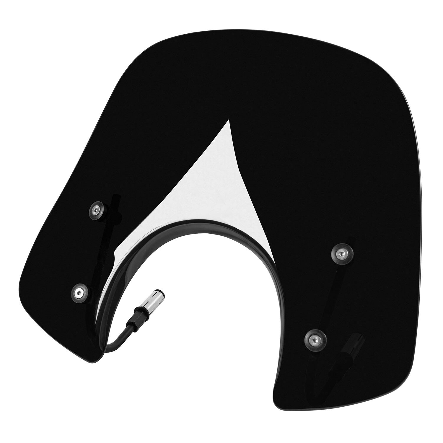 Allotmark motorcycle windscreen windshield deflector protector wind screen for piaggio vespa lx50 lx125 lx150 gt200 gts250 gts300 all year