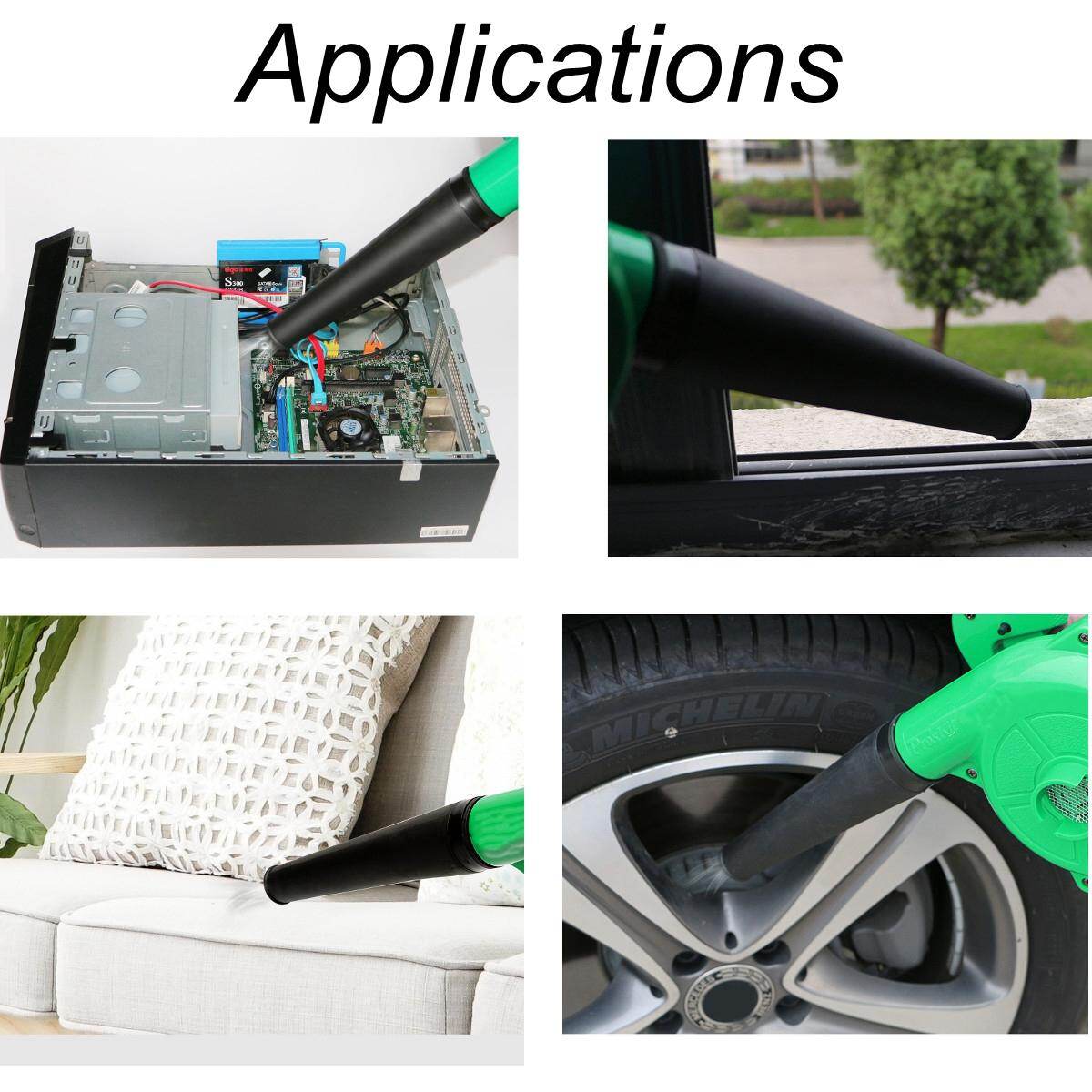 Máy Thổi+Hút Bụi Cầm Tay ABG Công Suất Lớn 1000W Tốc Độ Không Tải 3000-16000r/min Máy Vừa Thổi Vừa Hút Đa Năng Ứng Dụng Nhiều Trong Các Xưởng Mộc, Vệ Sinh Máy Móc – Hàng Chính Hãng