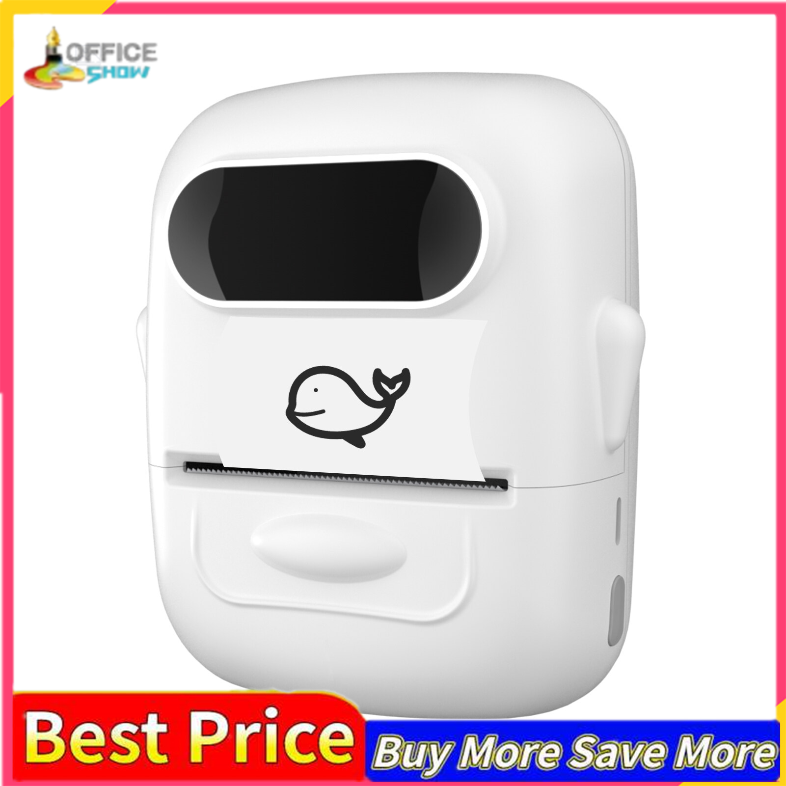 P50 Label Maker Machine Pocket Labeler Portable Thermal Sticker Printer for Organizing Adhesive Tag DIY Date Journal Study Stickers Support Wireless BT Connect Compatible with iOS Android for Retail Store Home Kitchen & Office Organization