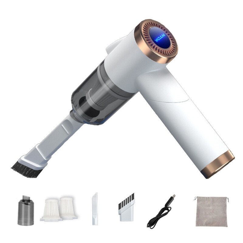 Auto Wireless Vacuum Cleaner Large Suction Hand-held Dust Collector Portable Collapsible Cleaning Electrical Appliances