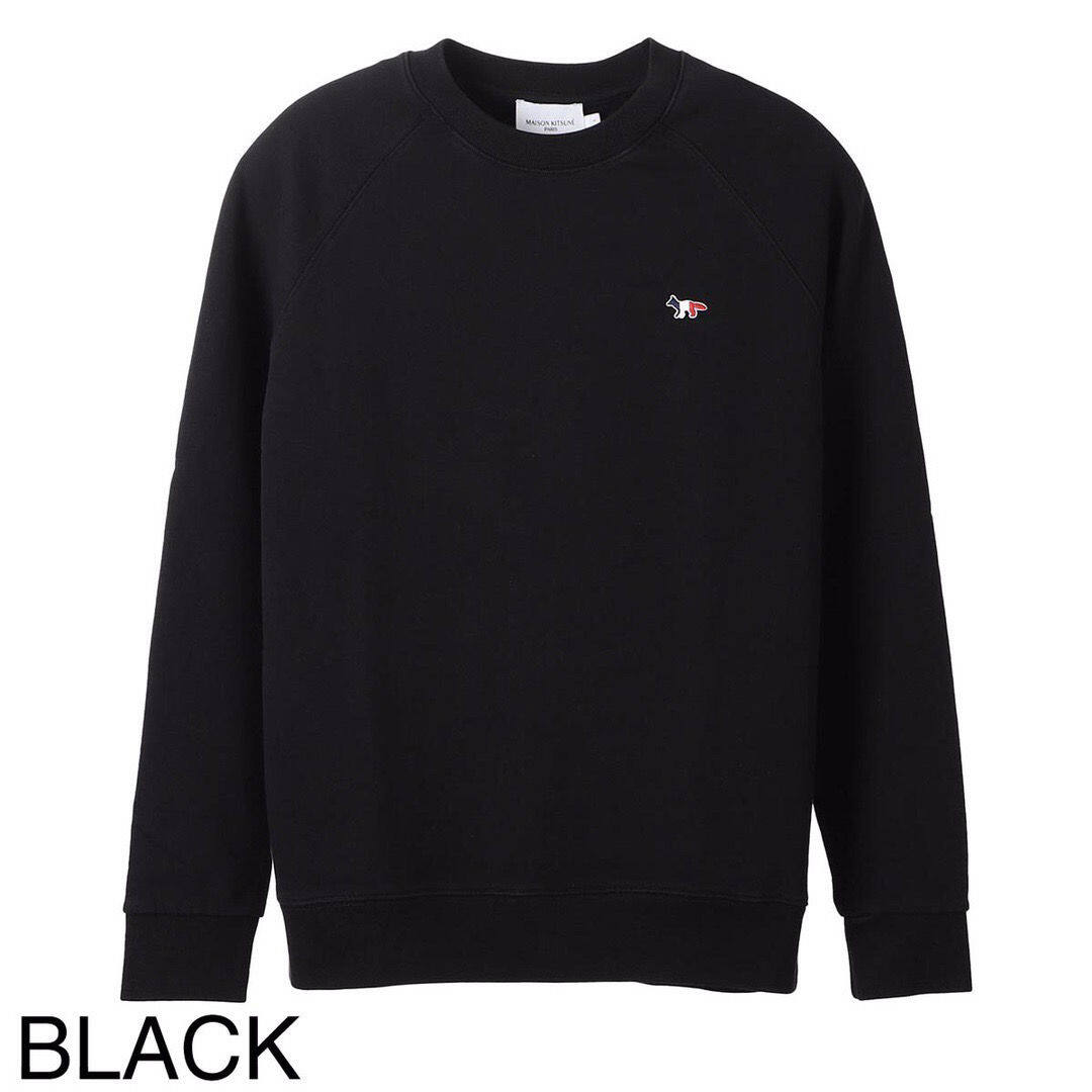Round Neck Sweater New Top Maison K-its Fashion Joker Cotton Tricolor Fox Embroidered Sweater Long Sleeve
