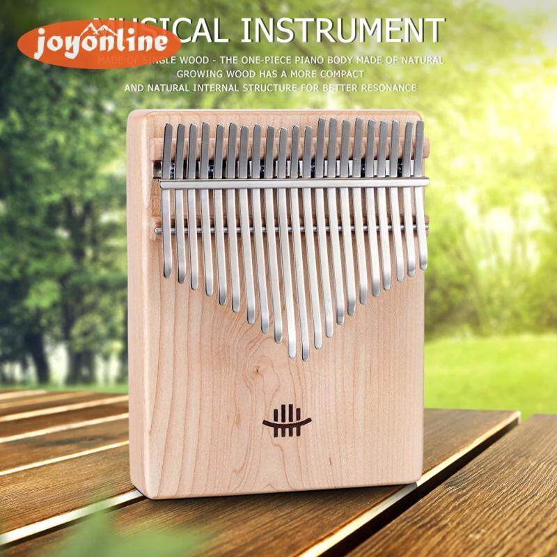 21 Keys Texture Thumb Piano Mahogany/Maple/Acacia/Walnut Kalimba with Musical Scale Bag Malaysia