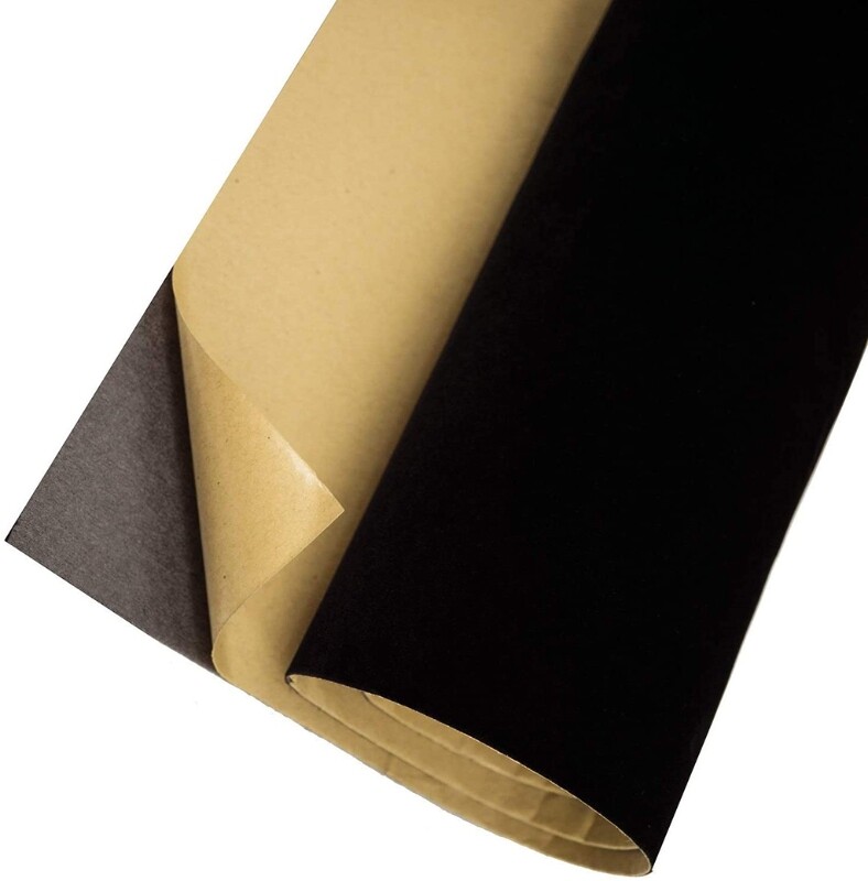 1 Roll Self-adhesive Velvet Flock Liner Jewelry Drawer Contact Paper Craft DIY Peel Sticker Wallpaper Decor