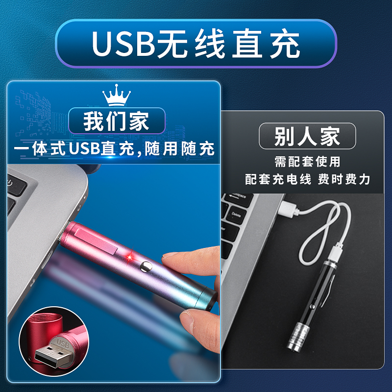 Bút Laser Đơn Giản Và Phức Tạp Đèn Pin Chạm Khắc Ánh Sáng Laser Bút Văn Phòng Bán Hàng Sạc Usb Đèn Xanh Dương Công Suất Cao Ánh Sáng Xanh Lá Cây Hồng Ngoại Tầm Xa Bút Chỉ Báo Văn Phòng Bán Hàng Cho Mèo Vui Nhộn