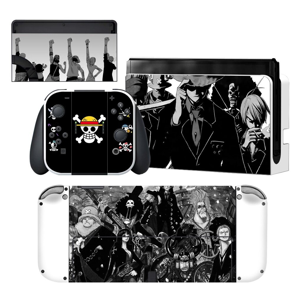 OnePiece Luffy Nintendo switch Oled Skin Cover Sticker Decal for NS OLED Console Joy-con Controller Dock Skin Vinyl
