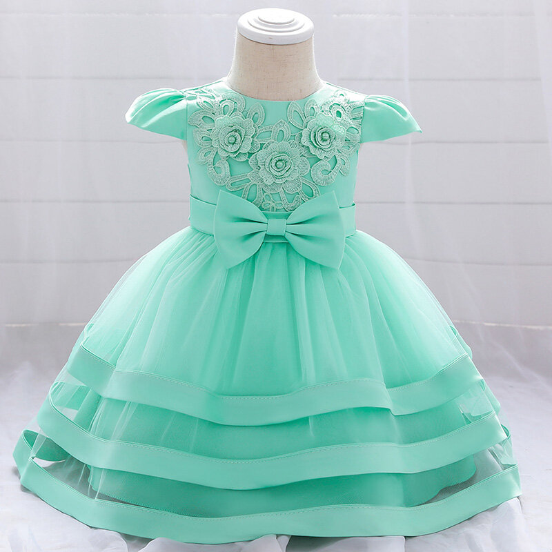 MQATZ Baby Girl Dress First Birthday Dress For Girl Ceremony Evening Gown Party Wedding Princess Dresses 0-24 Month L1936XZ