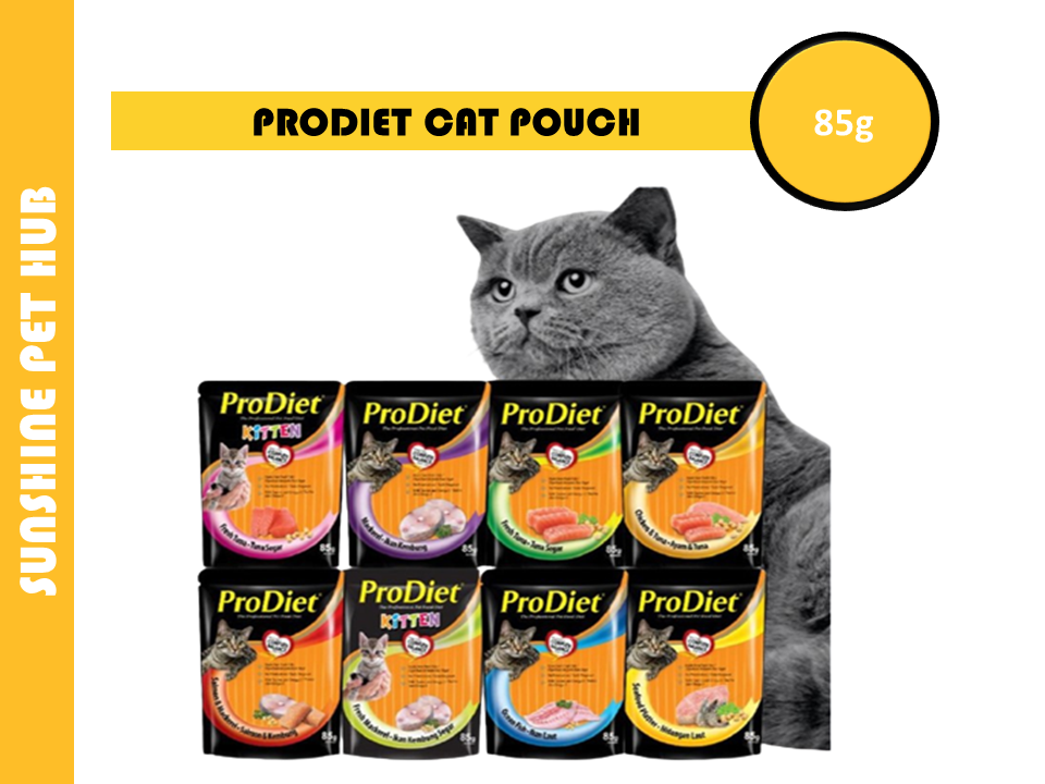 Prodiet Cat Pouch Wet Food 85g Lazada