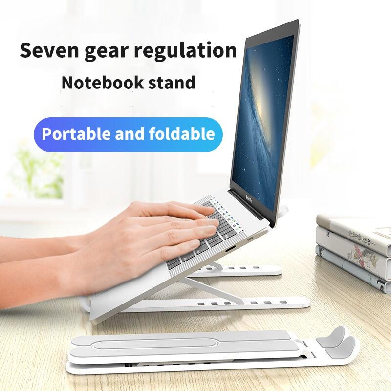 Portable Laptop Stand Foldable Support Base Notebook Stand For Maxbook Pro Lapdesk Computer Laptop Holder Cooling Bracket Riser [cchoice]