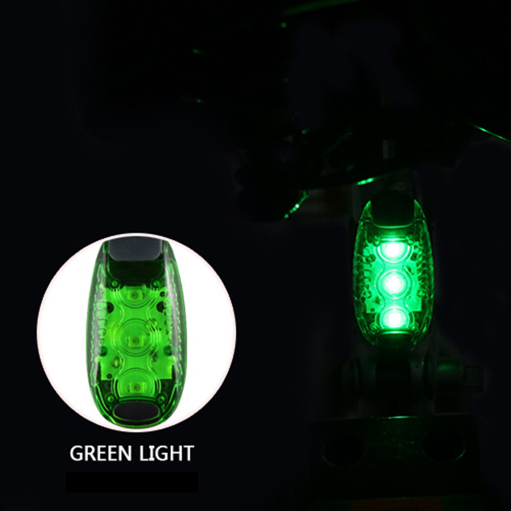 Đèn 3 Chế Độ Kẹp Đèn Đa Năng 5 Đèn LED Chạy An Toàn Nhấp Nháy Cảnh Báo Chạy Bộ