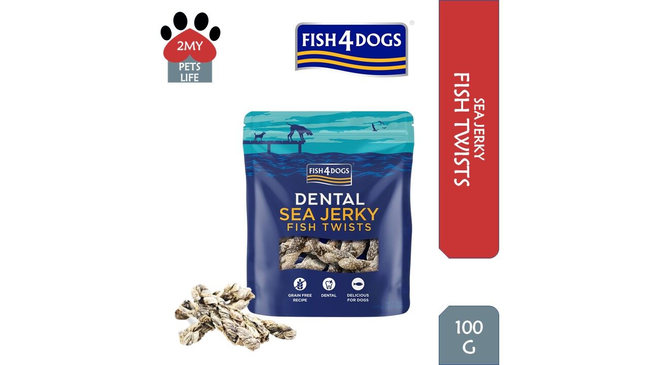 Dental Treats Sea Jerky Dog Treats Fish4dogs Sea Jerky Squares