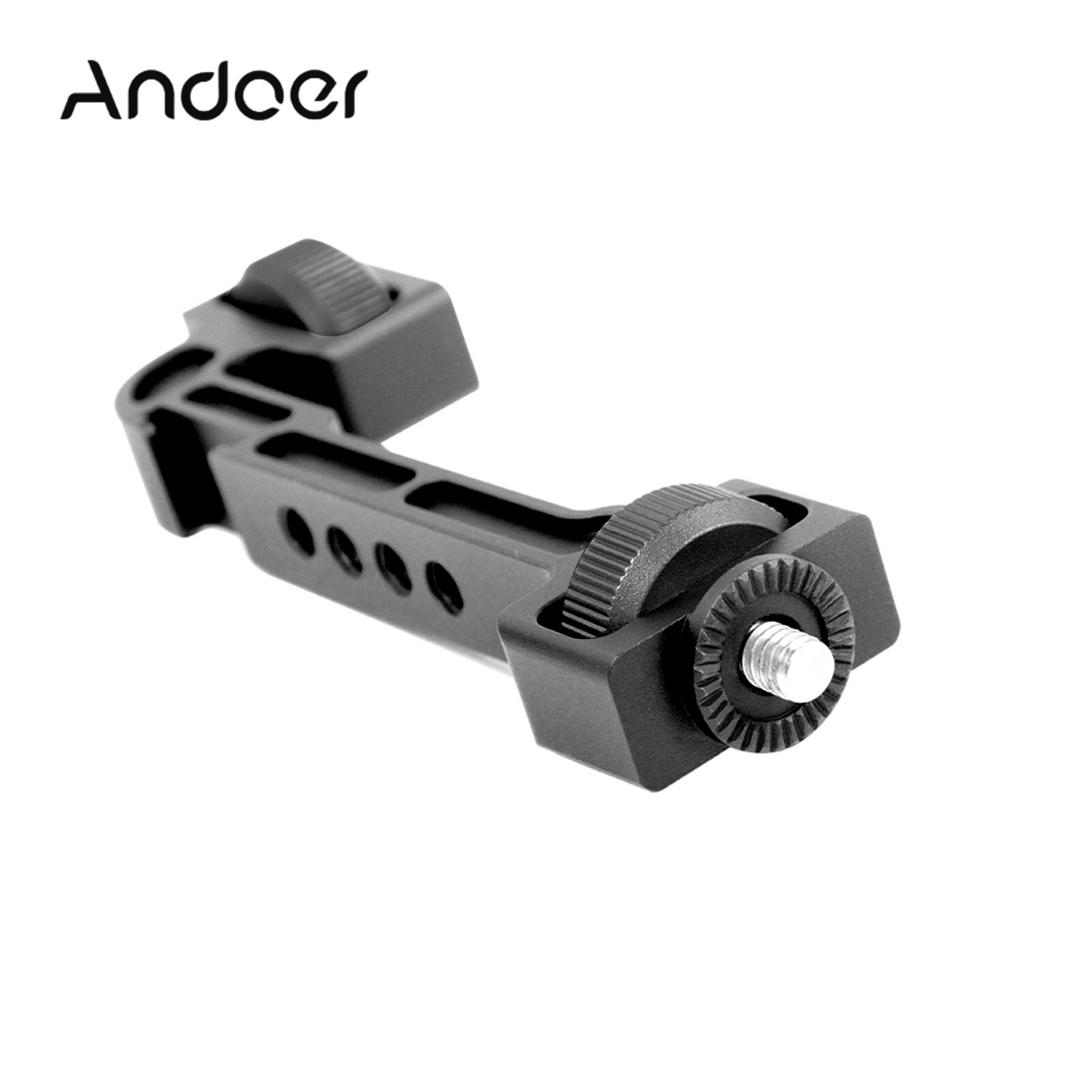 Gimbal Stabilizer Rotatable Extension Bracket Holder Support with 1/4 In-ch Screw Cold Shoe Mount for Mounting Monitor Microphone L-ED light Compatible with DJI Ronin S/SC zhiyun Weebill S/Lab/Crane 3