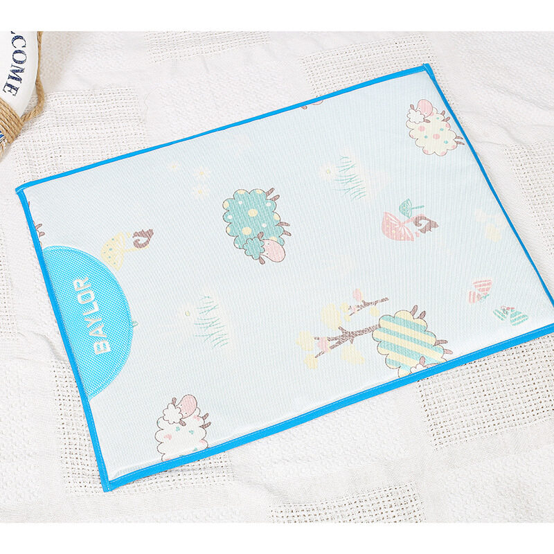 Mùa Hè Mới Thảm Chó Túi Độn Đá 100X70 Cm Kích Thước Lớn Lụa Băng Mát Mẻ Giường Thú Cưng Đệm Sofa Vừa Với Tất Cả Chó Con Mèo Mùa Hè Miếng Đệm Làm Mát