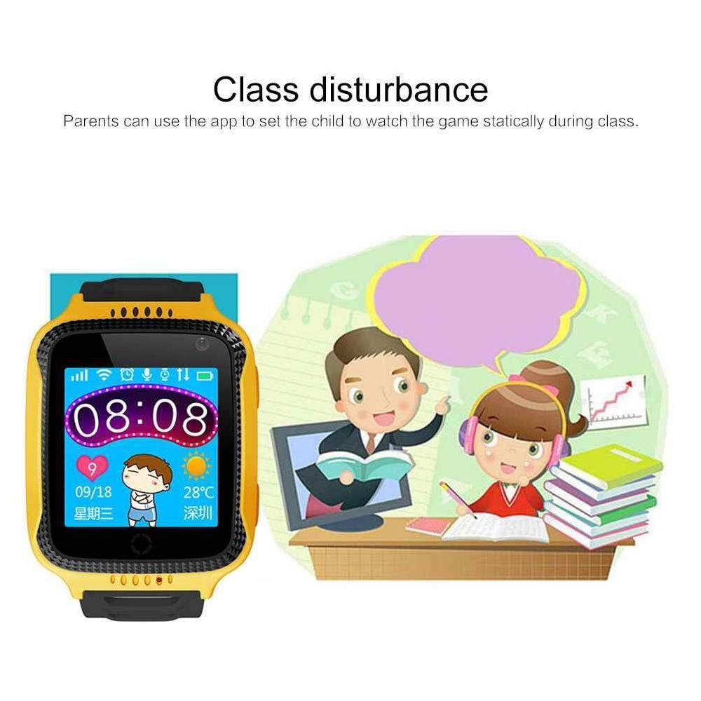Versea Anak-anak Smartwatch Jam Pelacak GPS Q529 Bayi Asisten Hidup Telepon Jam Tangan Sos dengan Bluetooth Ultra-Long Gelang Olahraga
