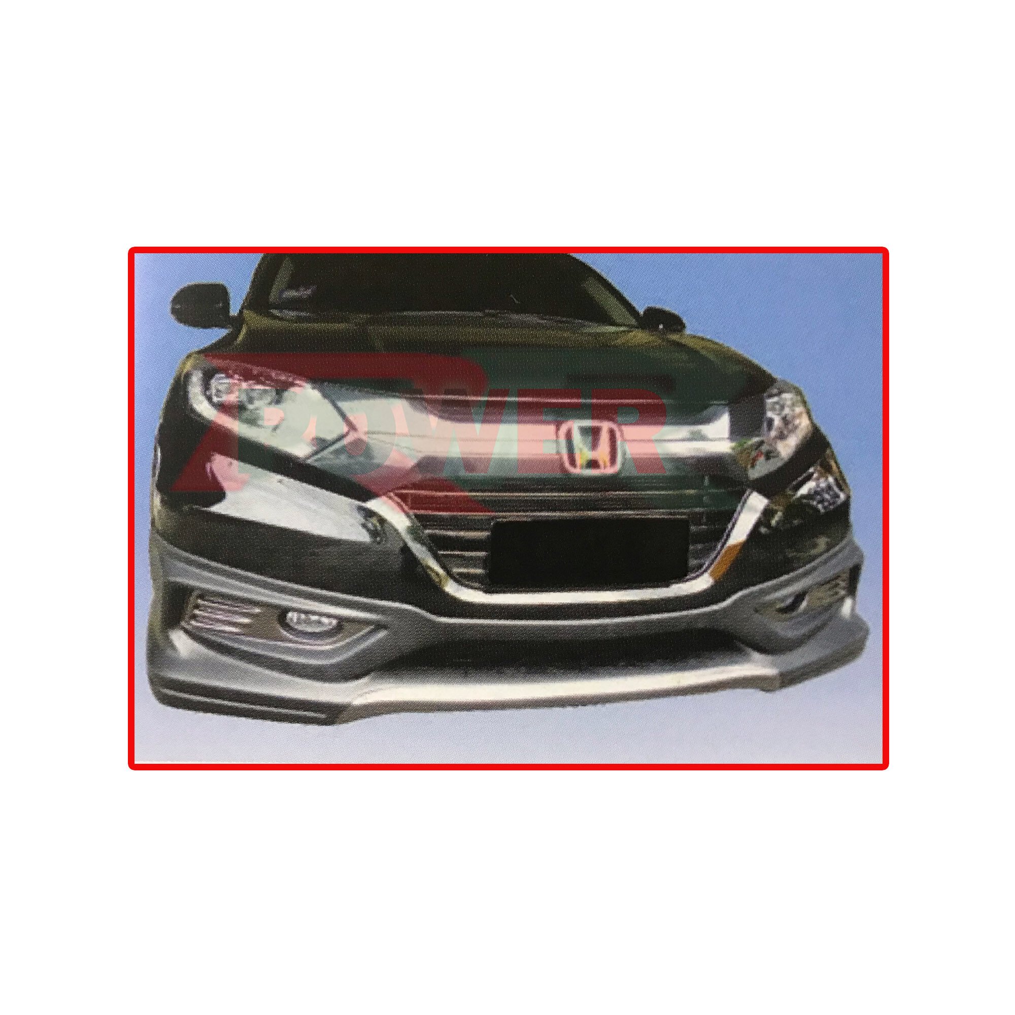 Honda HRV HRV Second Generation (2014) MG Style Front Skirt Skirting