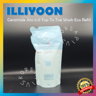 ILLIYOON Ceramide Ato 6.0 Sữa Rửa Mặt Từ Trên Đến Chân Eco Refill 500Ml thumbnail