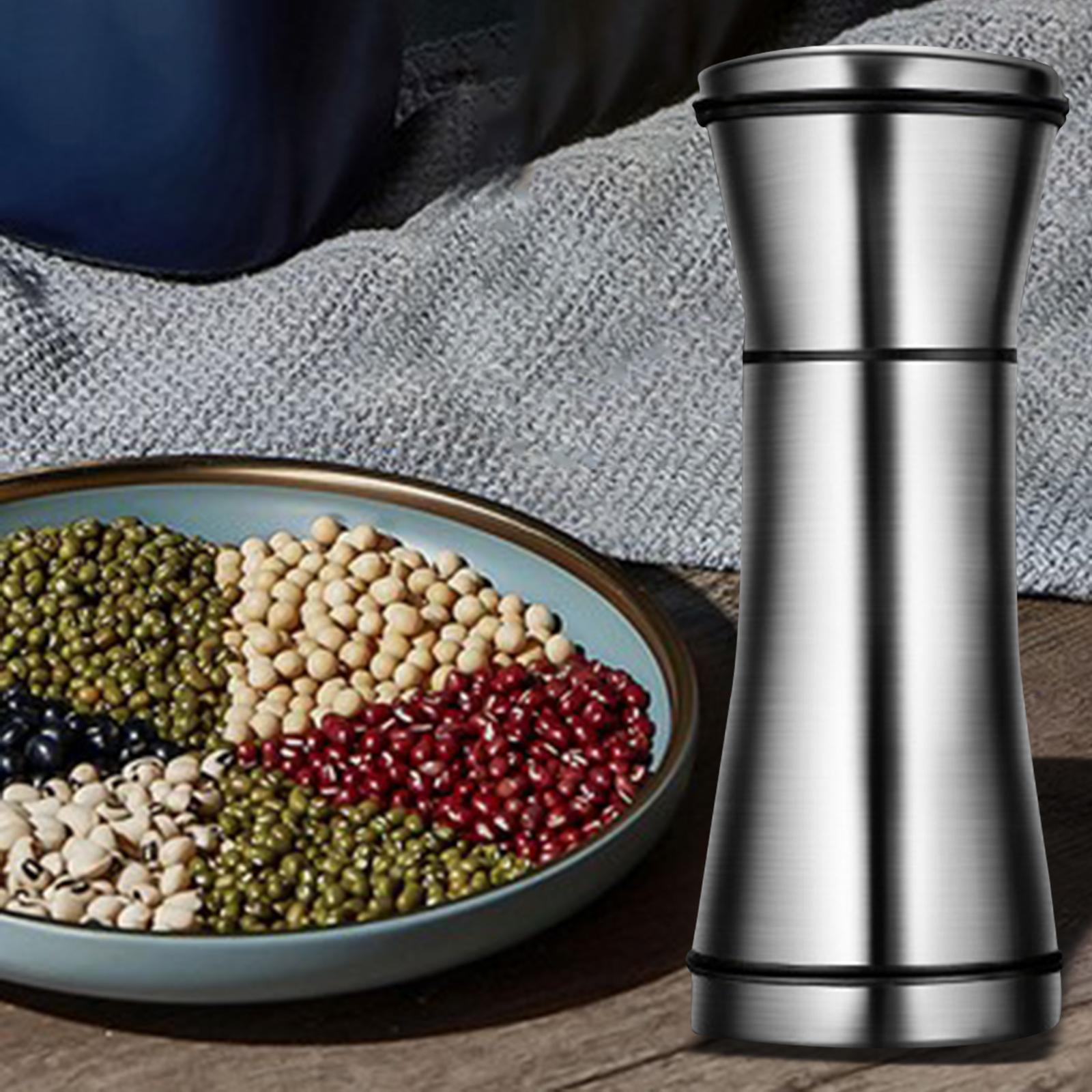 Blesiya Multipurpose Pepper Mill Grain Mill Spice Jar Spice Mill for Salt Spices