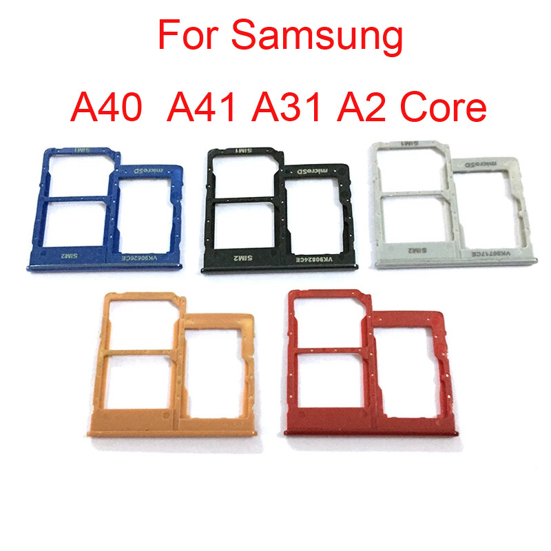 Khay Đựng Thẻ SIM Cho Samsung Galaxy A31 A41 A40 A2 Core
