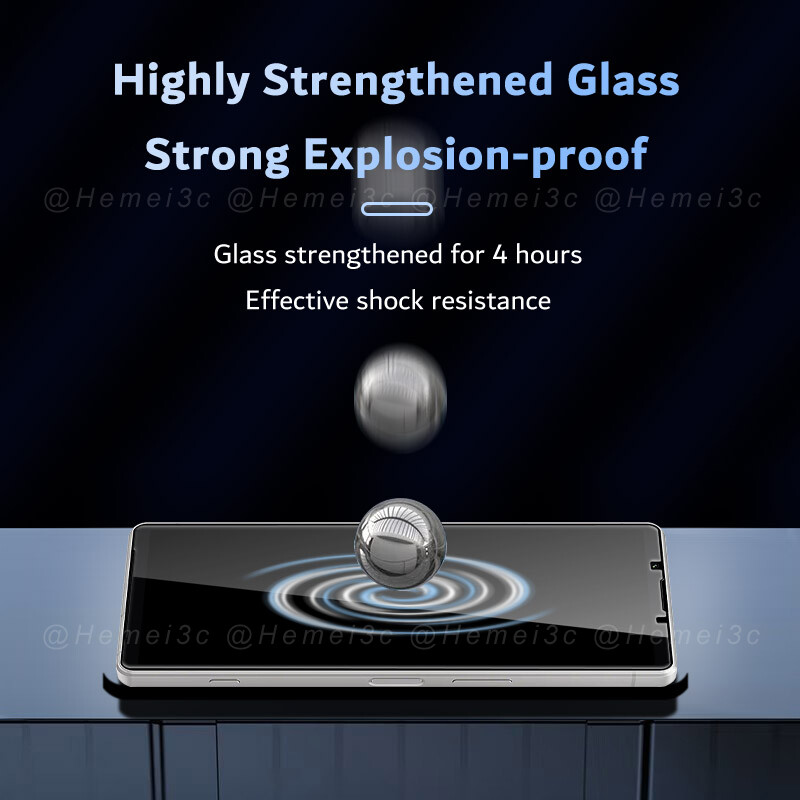 For Sony Xperia 5 Mark V HD /  Matte  Full / Non-full Coverage Explosion-proof Tempered Glass Screen Protector
