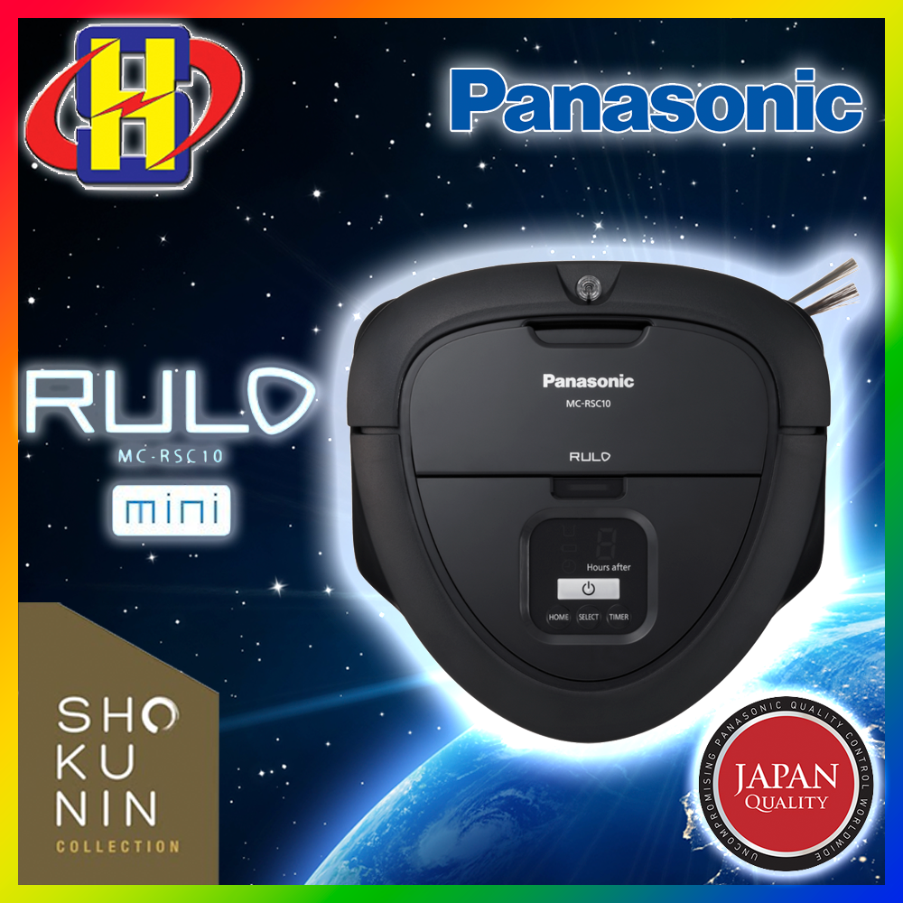 Panasonic Robot Vacuum Cleaner Mc Rsc10kv47 Mc Rsc10 Rulomini Robotic Vacuum Cleaner 智能 吸尘器 Lazada