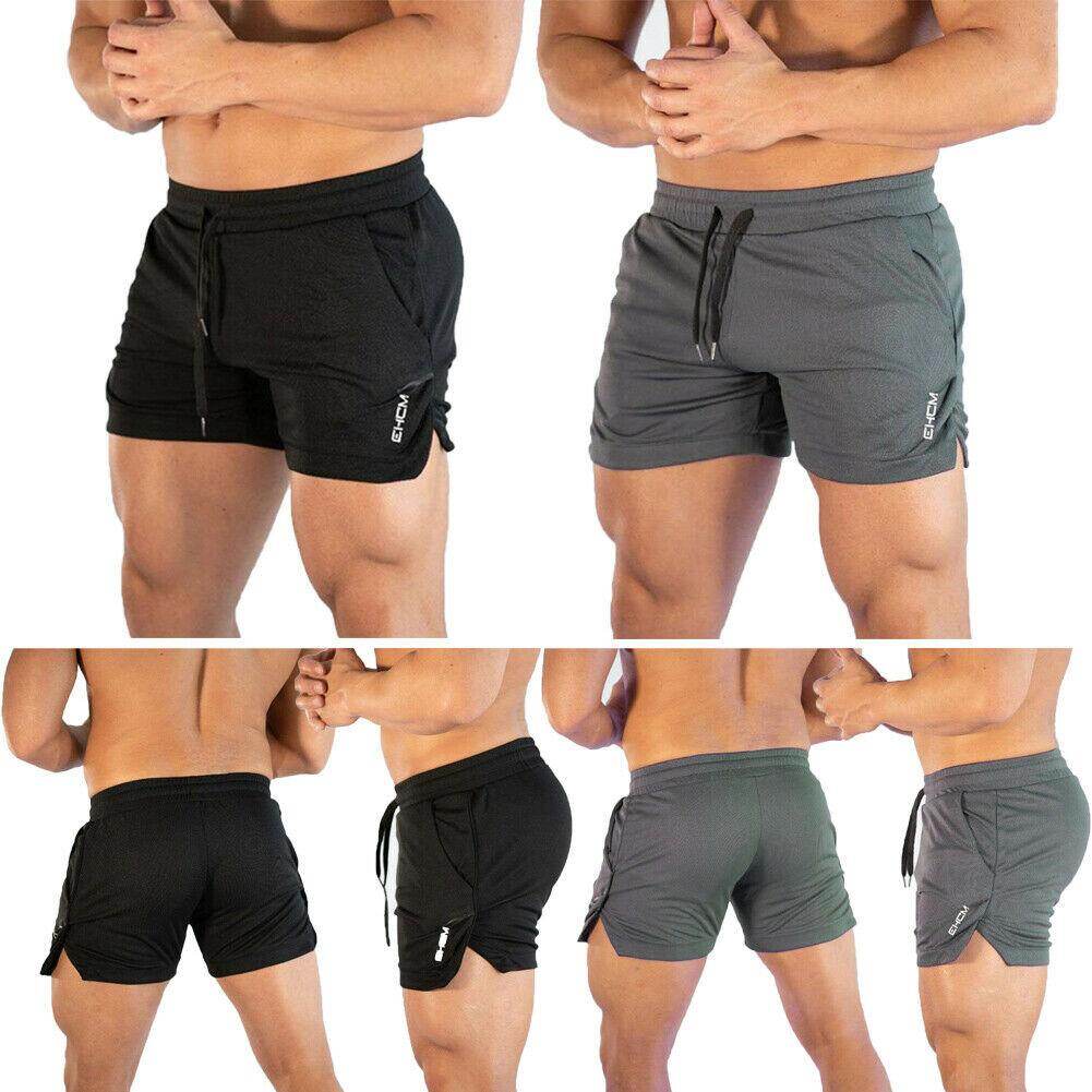 Men's GYM Shorts Training Running Sport Workout Casual Jogging Pants Trousers
