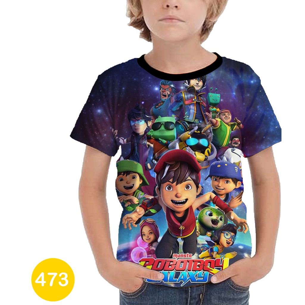 3d Boboiboy T-Shirts Cheap Kids Clothes 
