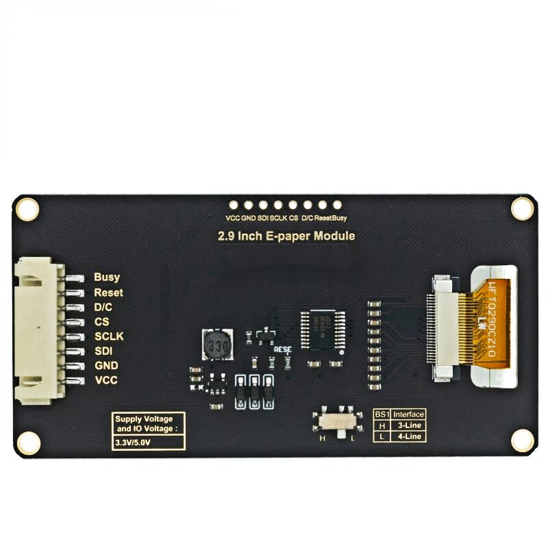 2.13"; 2.13 / 2.9"; 2.9 Inch Epaper Module E-paper E-Ink EInk Display Screen SPI Support For Arduino UNO STM32 Raspberry PI ESP3