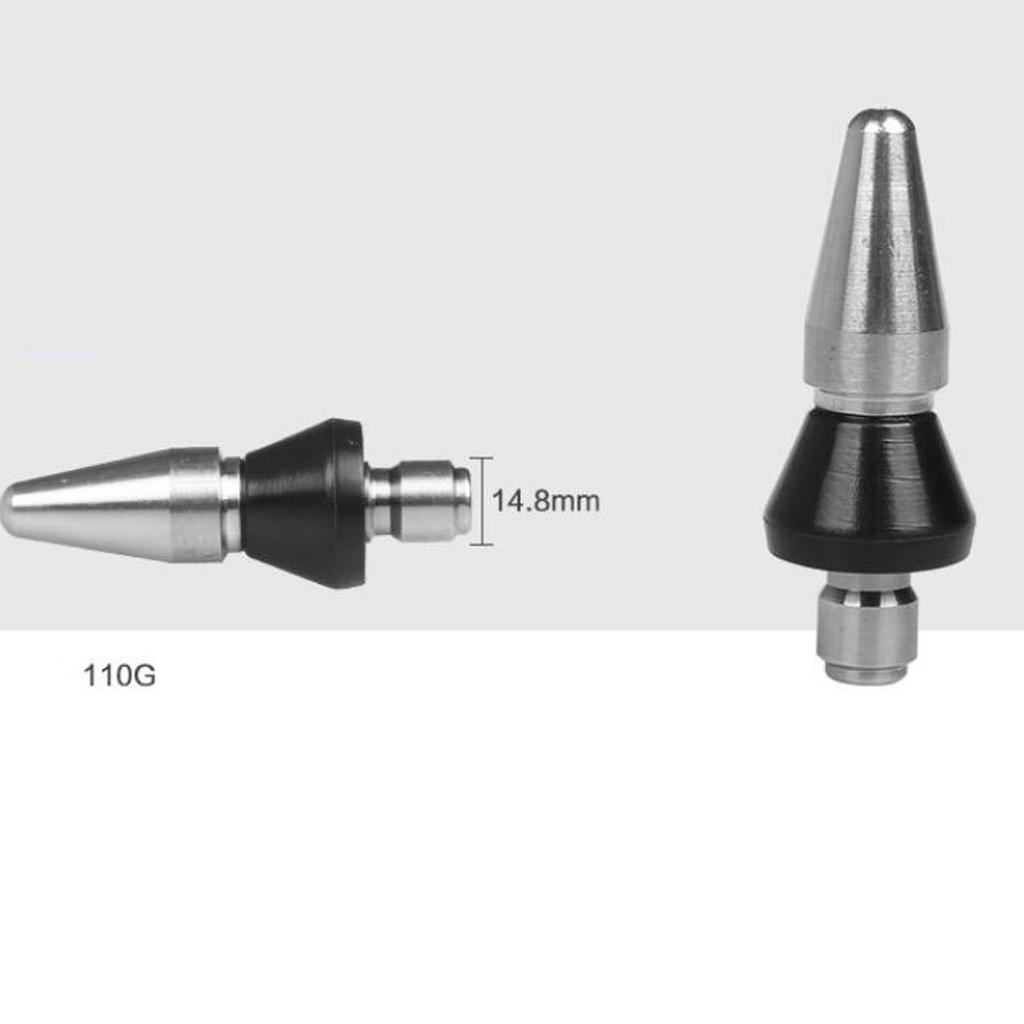 Miracle Shining Pressure Washer Drain Sewer Cleaning Pipe Jetter Rotary Nozzle