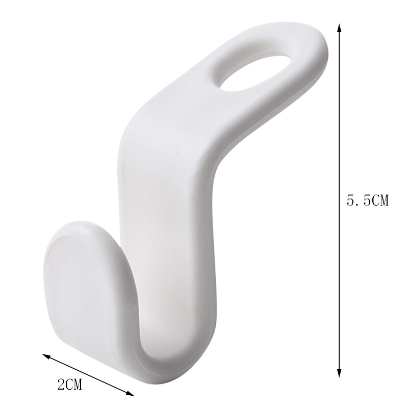 6/ 12Pcs Quần Áo Móc Áo Móc Giá Đựng Quần Áo Gấp Gọn, Móc Treo Tủ Quần Áo, Móc Nối Đầu Nối Tiết Kiệm Không Gian