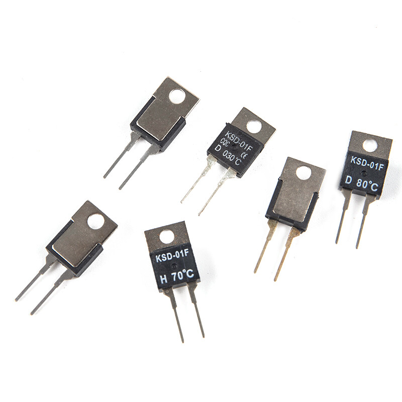 20-80℃ Normally Closed/Open Thermal Switch Temperature Sensor Thermostat KSD-01F