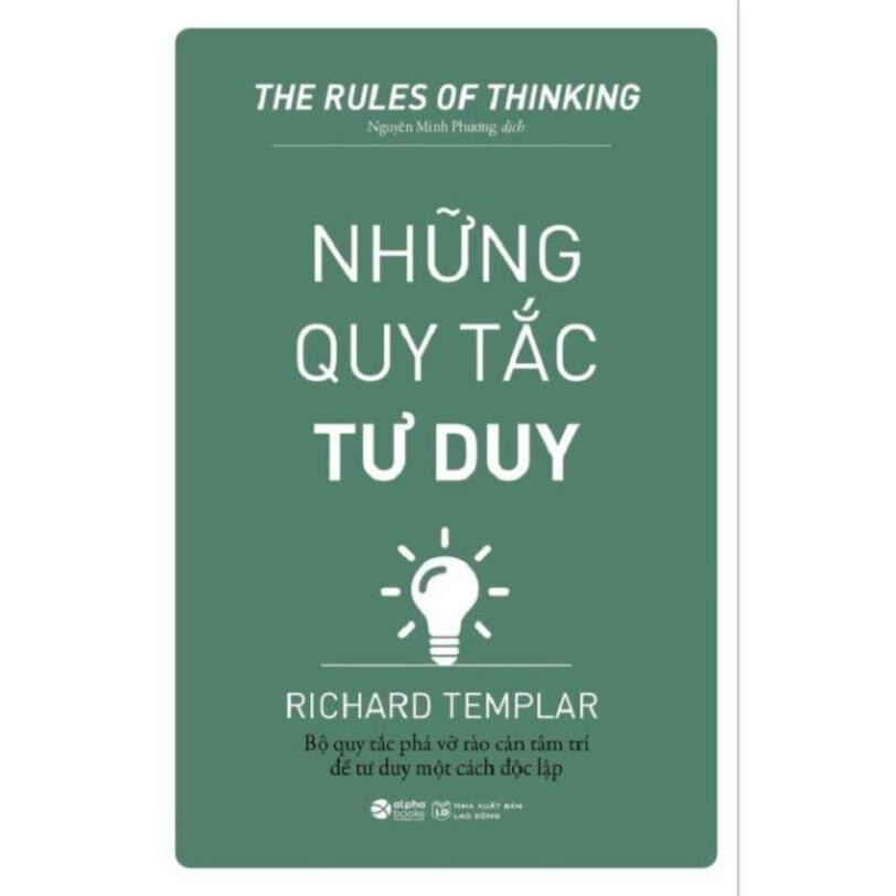 Sách - Những Quy Tắc Tư Duy [Alphabooks]