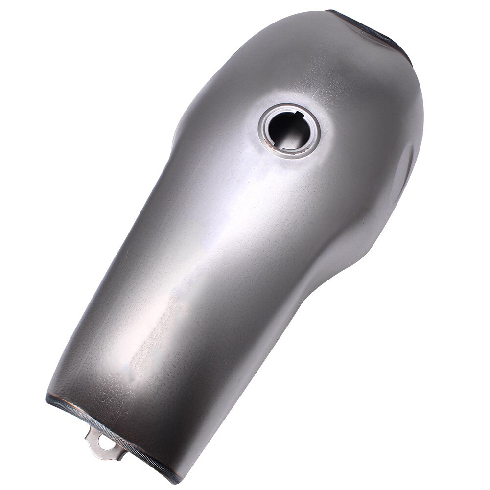 thumbnail interactive-video image 1 of Tarazon 10L 2.6 Gal Universal Cafe Racer Gas Fuel Tank – Unfinished Steel – Fits Honda Yamaha 1 of 2