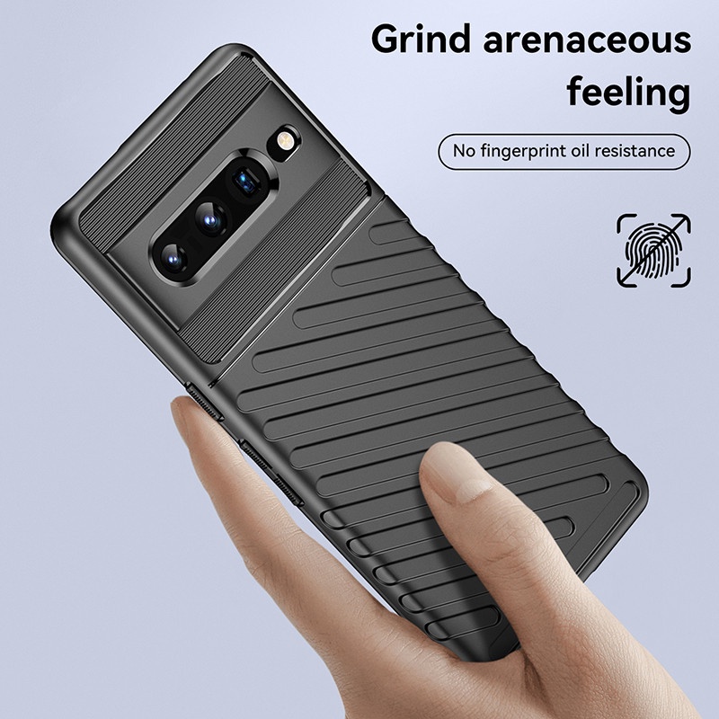 Ốp Lưng Cho Google Pixel 7 Pro Ốp Lưng Pixel 7 Pro Ốp Lưng Mềm Cao Su Chống Sốc 6.7 Inch Cho Google Pixel 7 6 5 XL 4A 5A 6A 6 7 Pro