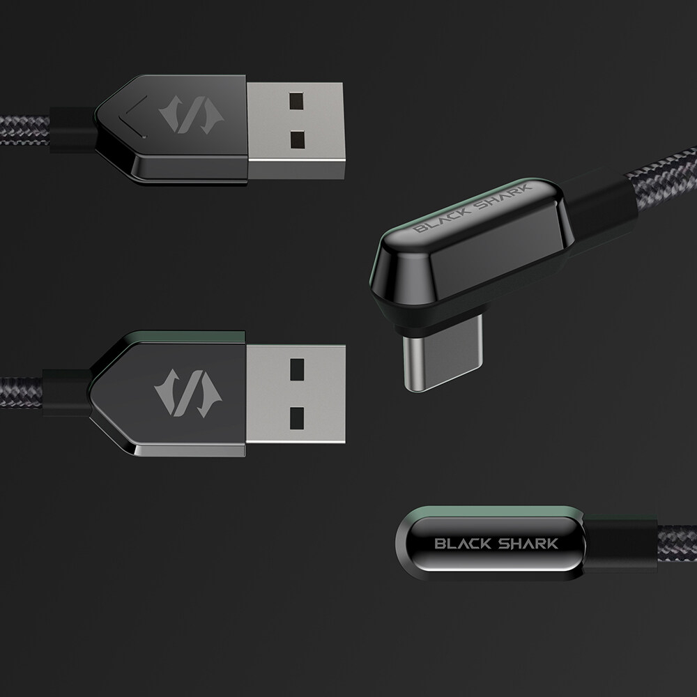 Xiao Mi Cáp USB Sạc Nhanh Cá Mập Đen 20W 2,4A 3A USB-A Lightning Siêu Dài 1.8M Cho Iphone13 Type-C...