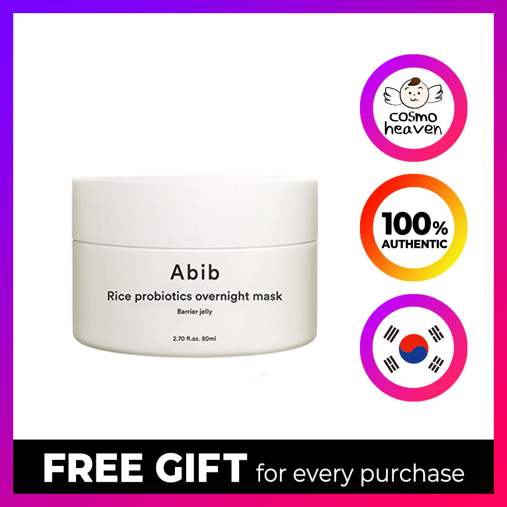 Abib Rice Probiotics Overnight Facial Mask Barrier Jelly 80ml
