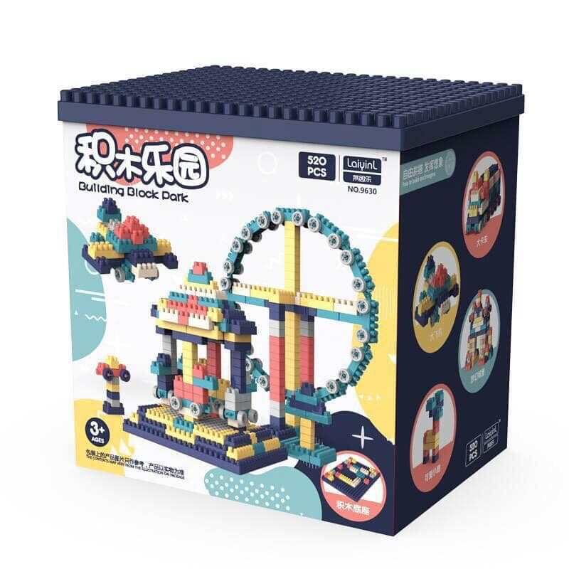 [HCM]BỘ LEGO 520 CHI TIẾT CHO BÉ