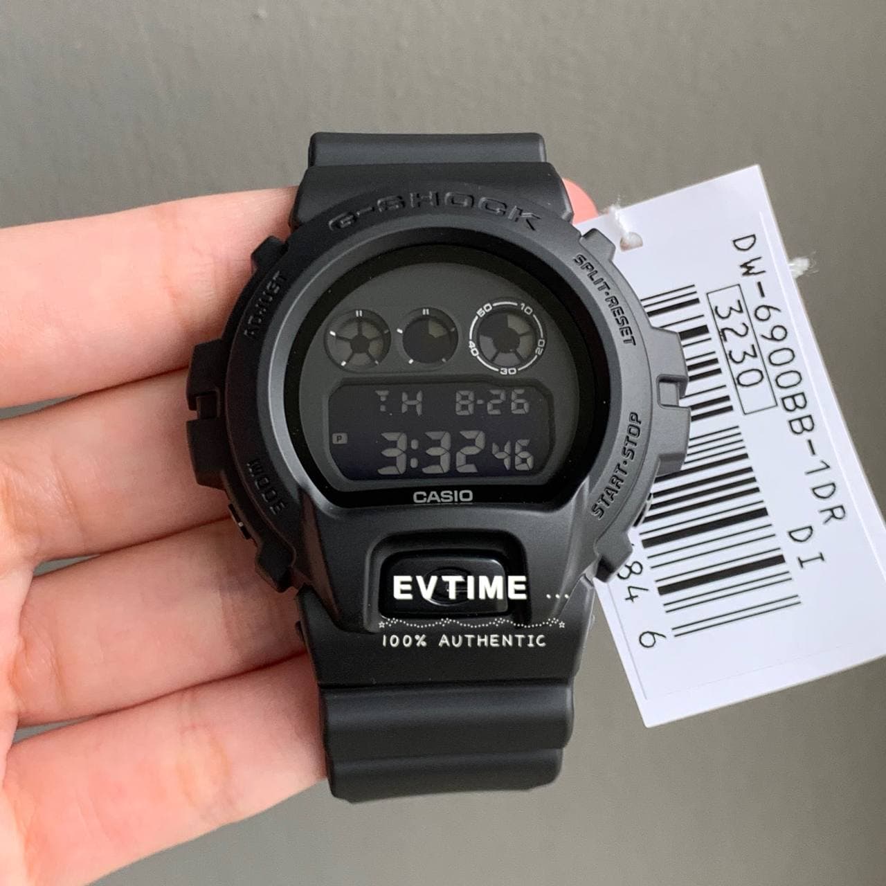 READY STOCK 100% ORIGINAL CASIO G-SHOCK DW-6900BB-1DR / DW-6900BB-1D / DW- 6900BB-1 / DW-6900BB / DW-6900 MILITARY BLACK | Lazada