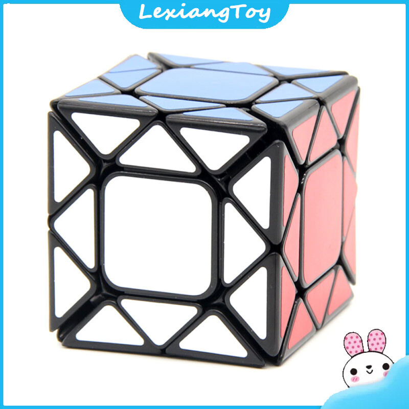 Lexiang Toy Children Magic Cube Fangshi Fission Skewb Speed Cube Intellectual Toys Birthday Toys For Children