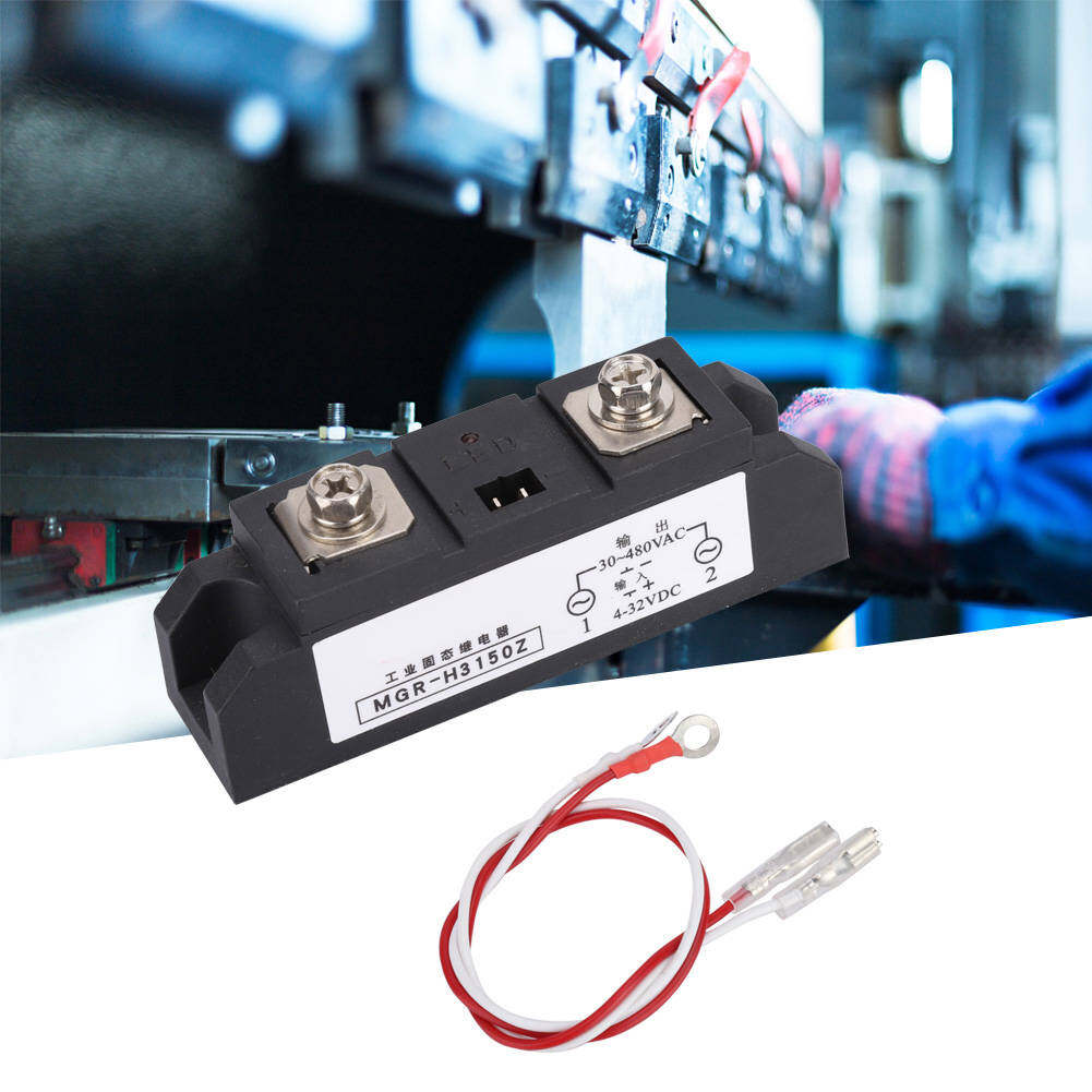 4 Types Industrial Solid State Relay DC Control AC SSR 80A / SSR 100A / 120A / 150A