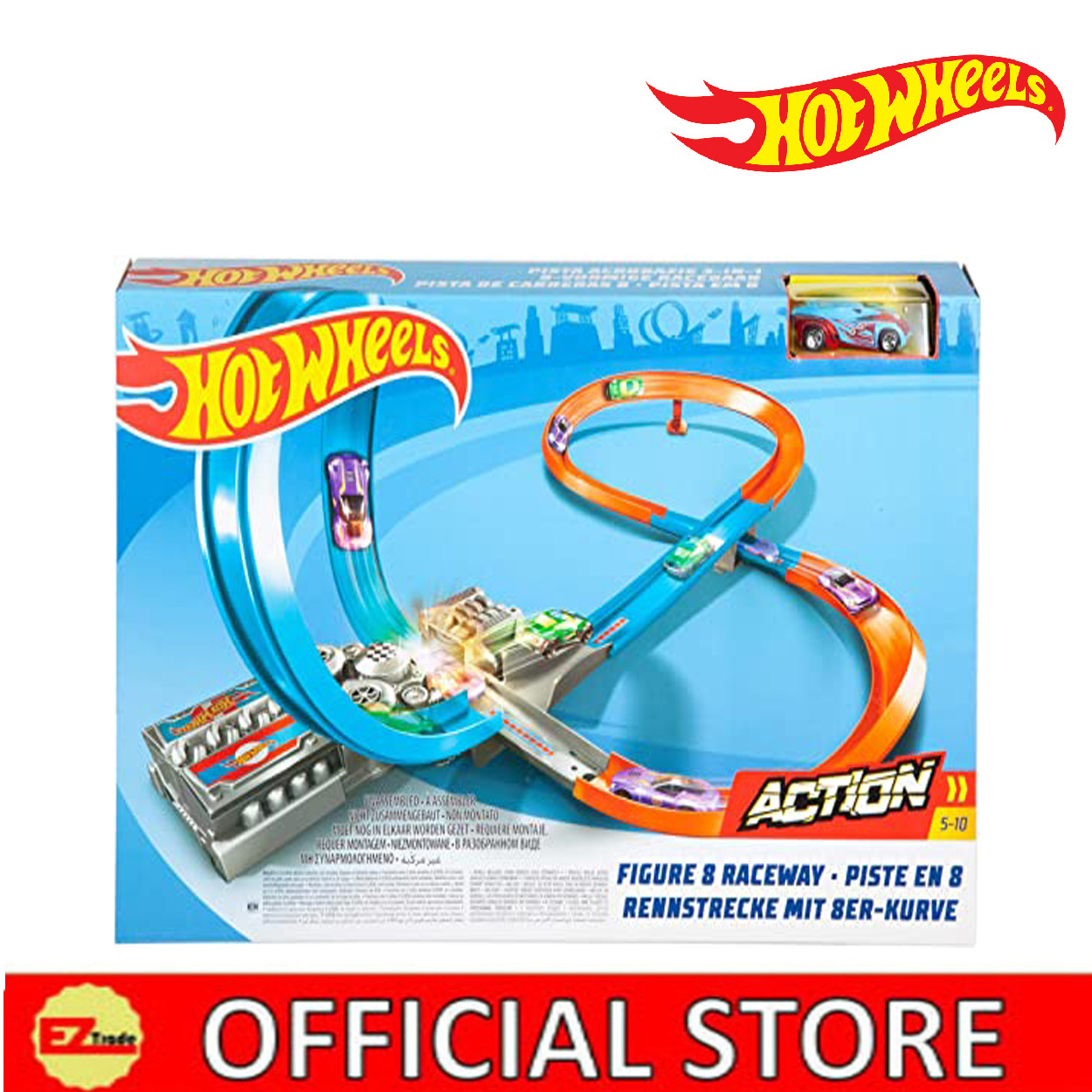 Hot Wheels Figure 8 Race Tracknull