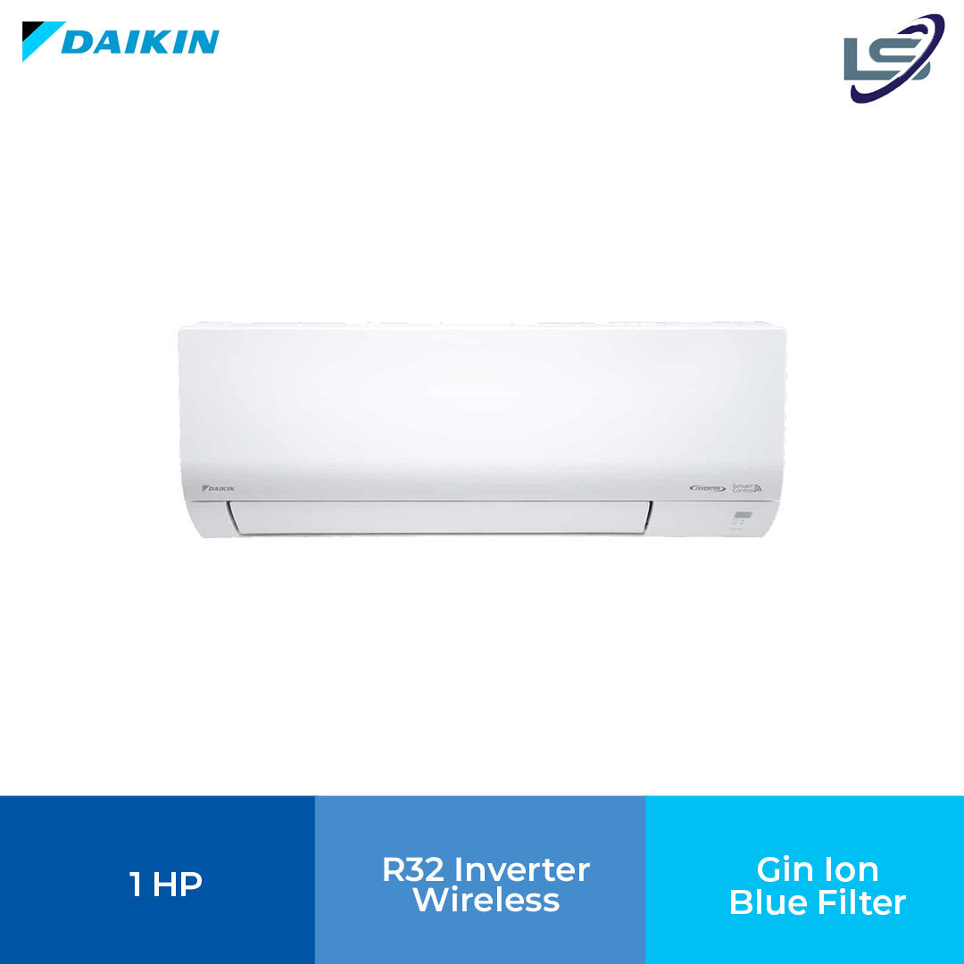 (West Malaysia) DAIKIN 1HP/1.5HP/2HP/2.5HP R32 Inverter Wireless (WiFi, Built in WiFi) Air
