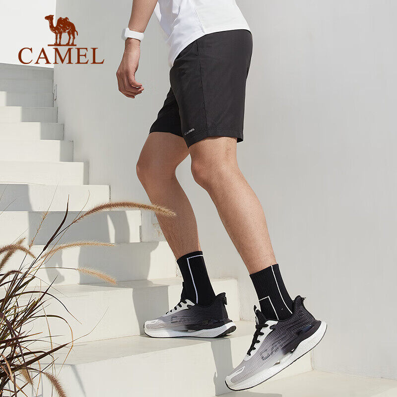 Camel quần short nam thoáng khí quần short cơ bản nhanh khô