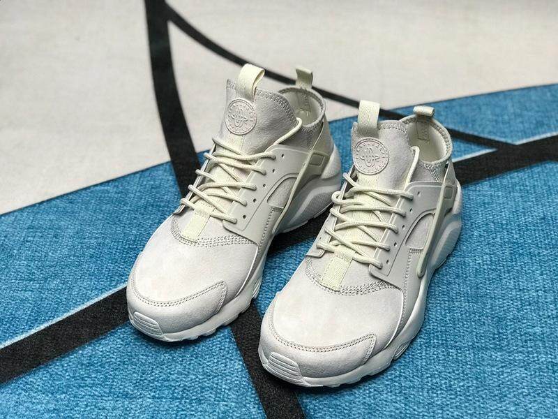 Authentic Nike_Air HuaracheVol.4 Ultra suede ID Running Shoes Built-in Air Cushion Sport Sneakers