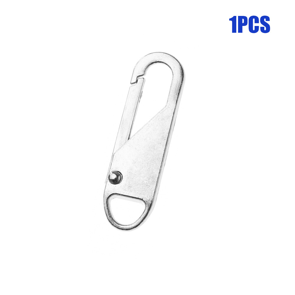 5pcs Universal Metal Detachable Zipper Puller Luggage Backpack Handbags Slider Zipper Head