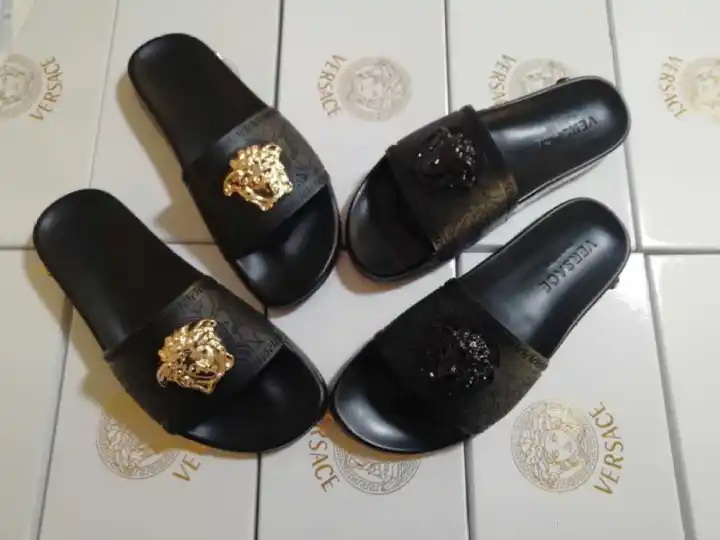versace ladies slippers