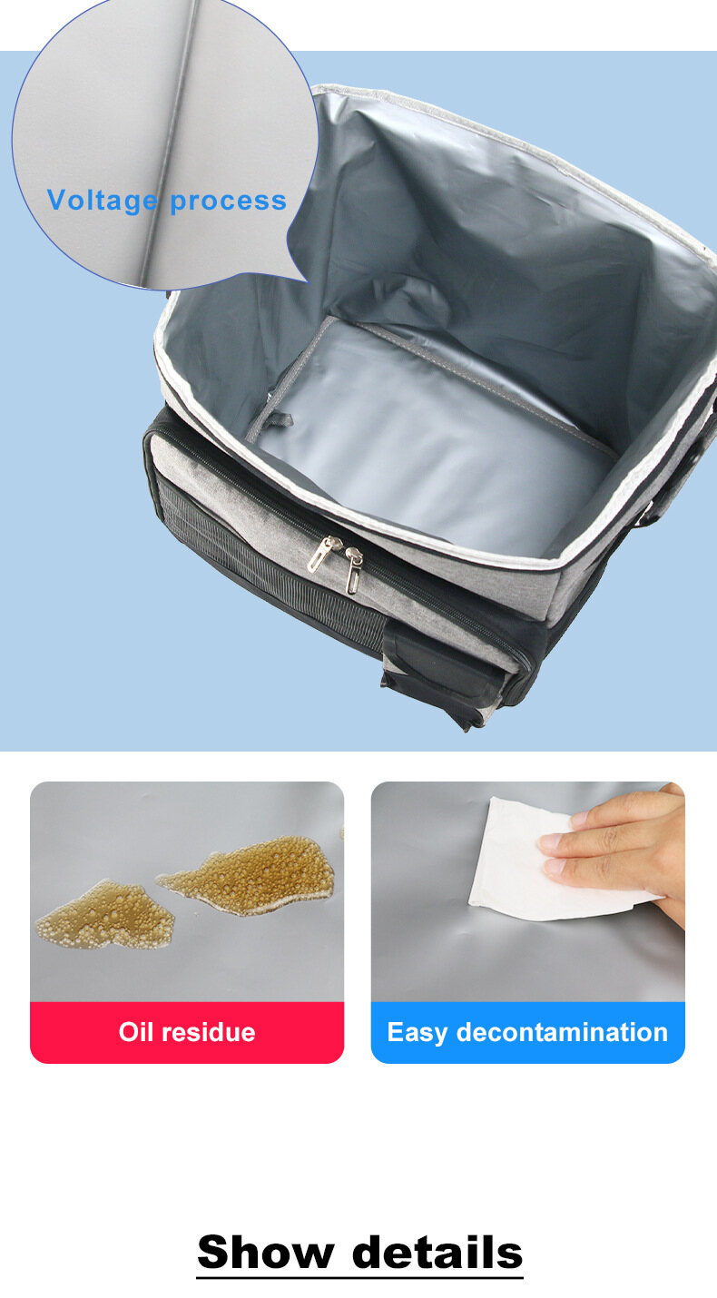 New pull rod insulation package waterproof outdoor picnic package large capacity tugboat ice pack refrigerator thickened