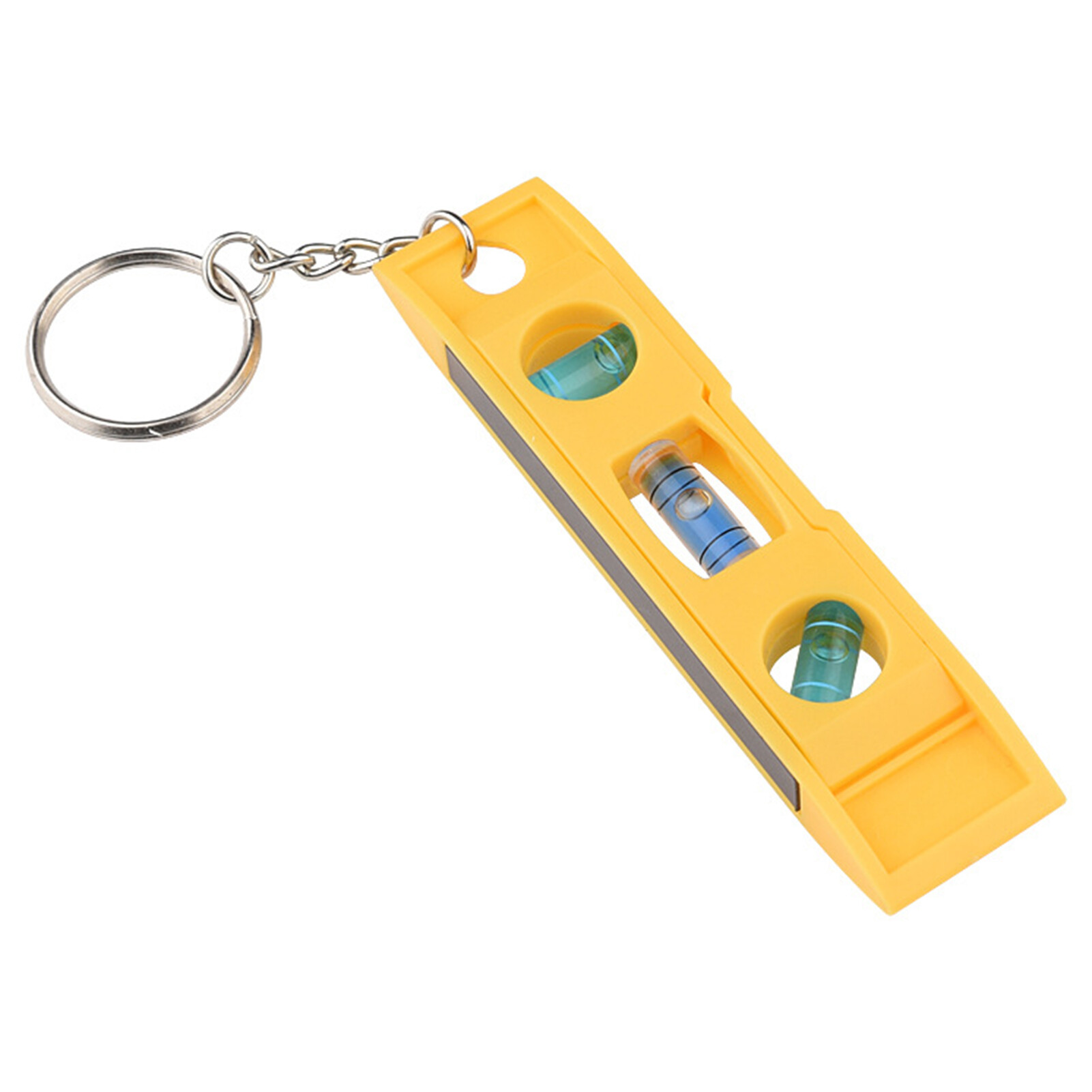 Practical Level Ruler High Accuracy Plastic Magnetic Portable Measuring Level Ruler for Home