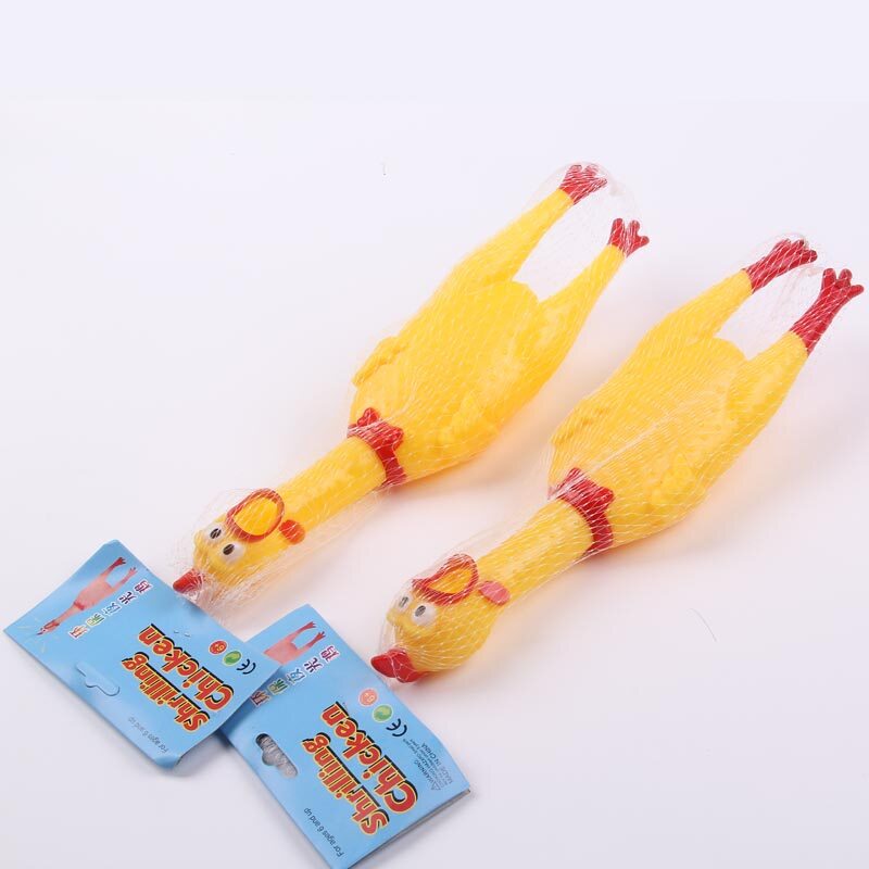 Đồ chơi bóp gà la hét um sùm vui nhộn